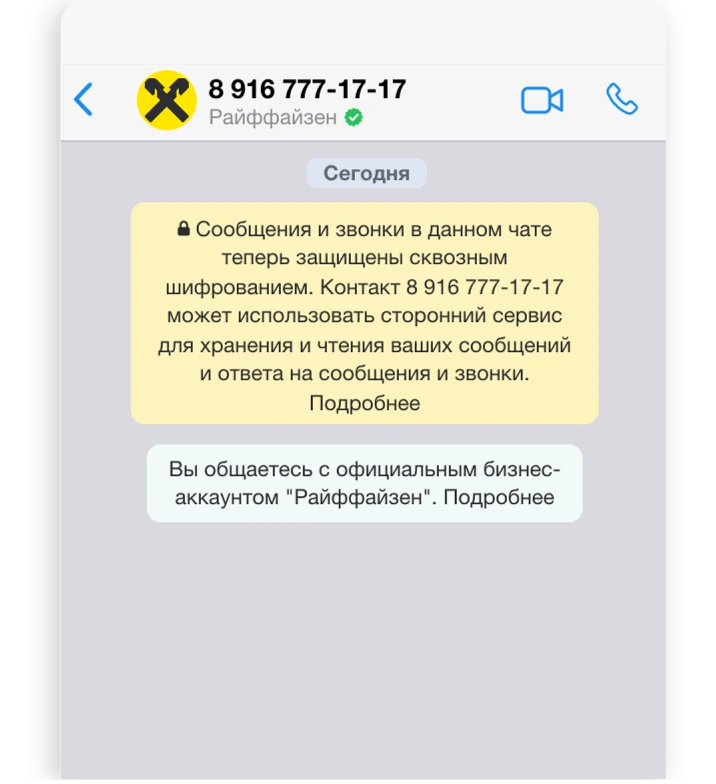 Бесплатный доступ WhatsApp* Business API